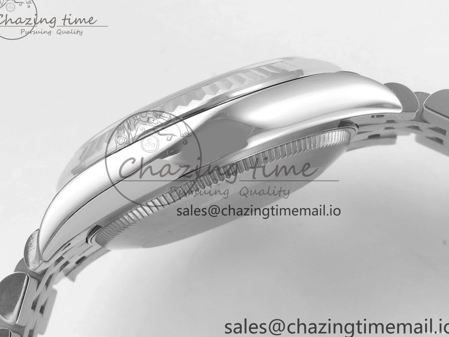 0228 Popular DateJust 31 278274 THBF 1:1 Best Edition 904L Steel Gray Diamond Dial on SS Jubilee Bracelet HZ Cal. 5